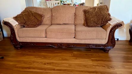 Brown Couch Set (Must Go Today)