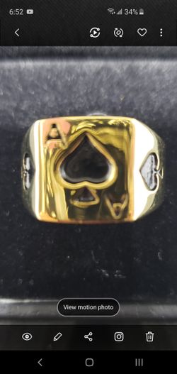 Gold-plated stainless steel men's band