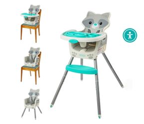 Infantino Grow-with-Me 4-in-1 Convertible High Chair, 6-36 Months, Husky