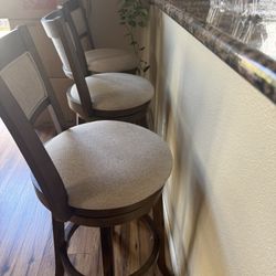 3 Bar Chairs. $90 Each