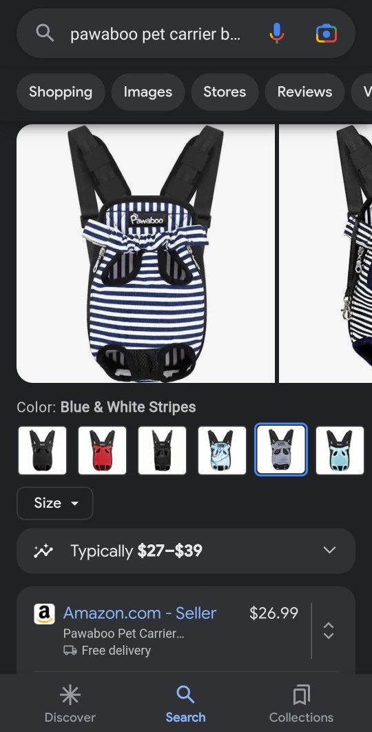 Pawaboo Pet Carrier Backpack