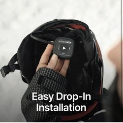 ALECK Snow Series Pro Wireless Bluetooth Ski & Snowboard Helmet Speakers, Fits Audio-Ready Helmet Ear Pockets, Glove Friendly Controls, Built-in Mic f