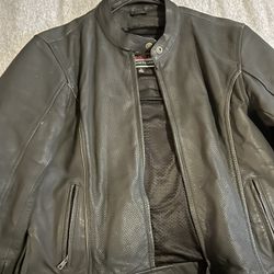 Leather Motorcycle Jacket 
