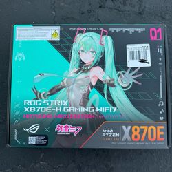 Republic Of Gamers Strix X870e-H Miku Edition Motherboard
