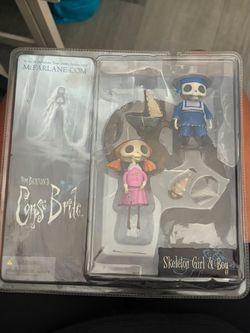 Corpse bride skeleton boy and girl
