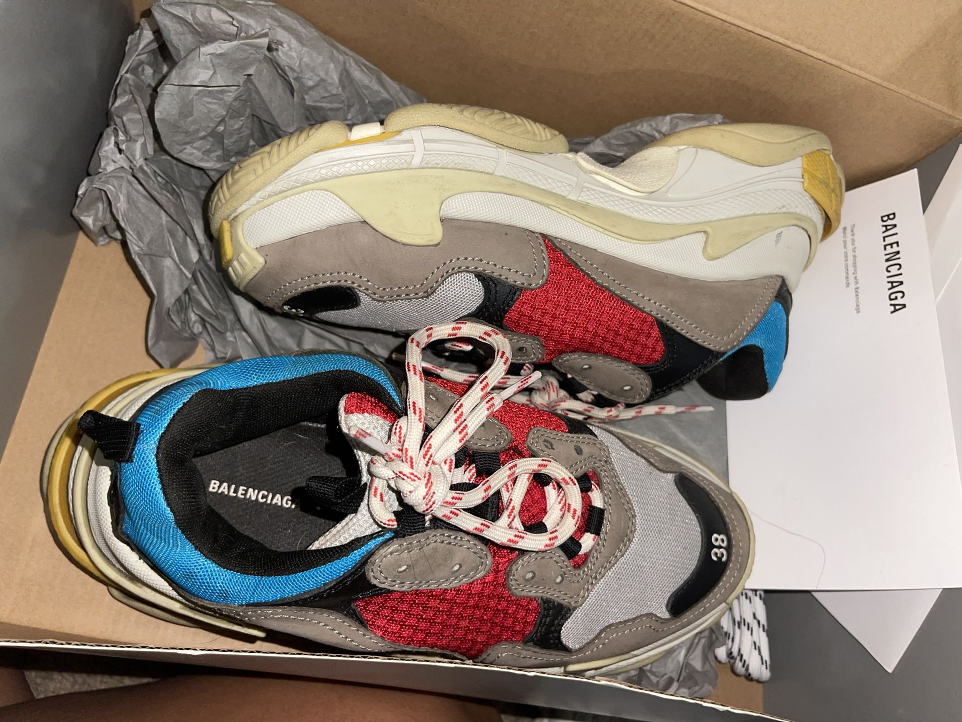 Balenciaga Triple S Size 38 Womens 8 Athletic shoes & Sneakers