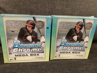 2 2020 Bowman Chrome Baseball Mega Boxes