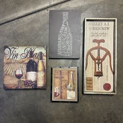 Wall Decor - Wine Themed