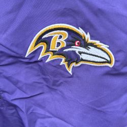 Baltimore Ravens Half Zip Windbreaker 