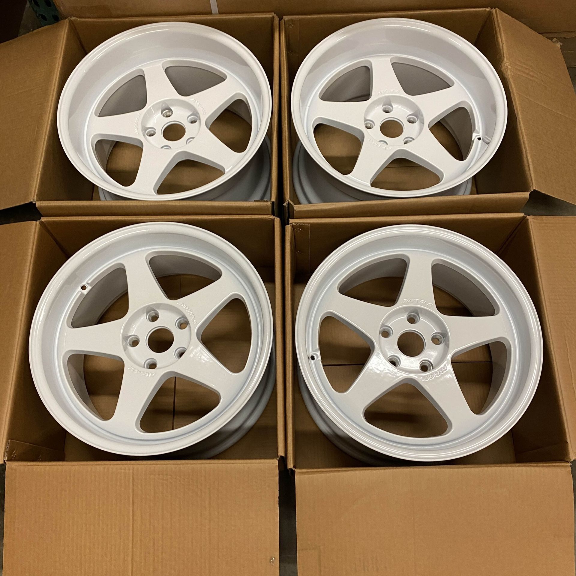 New 18 Inch Advan Style Rims Wheels 18x9.5, 18x10.5 (5x114.3) for Sale ...
