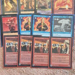 Collectible Vintage MTG trading cards, magic The Gathering