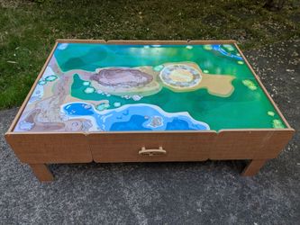 Imaginarium train table (also great for Legos)