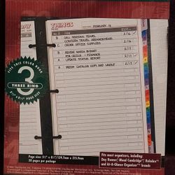 Day Runner Things To Do Pages