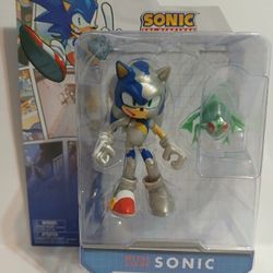 Sonic The Hedgehog Comic Collection METAL VIRUS SONIC Figure Jakks Pacific