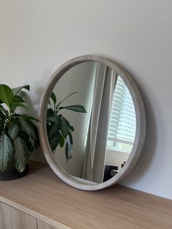 Studio McGee Round Wall Mirror with Neutral Frame