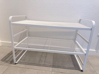 White Shoe Rack