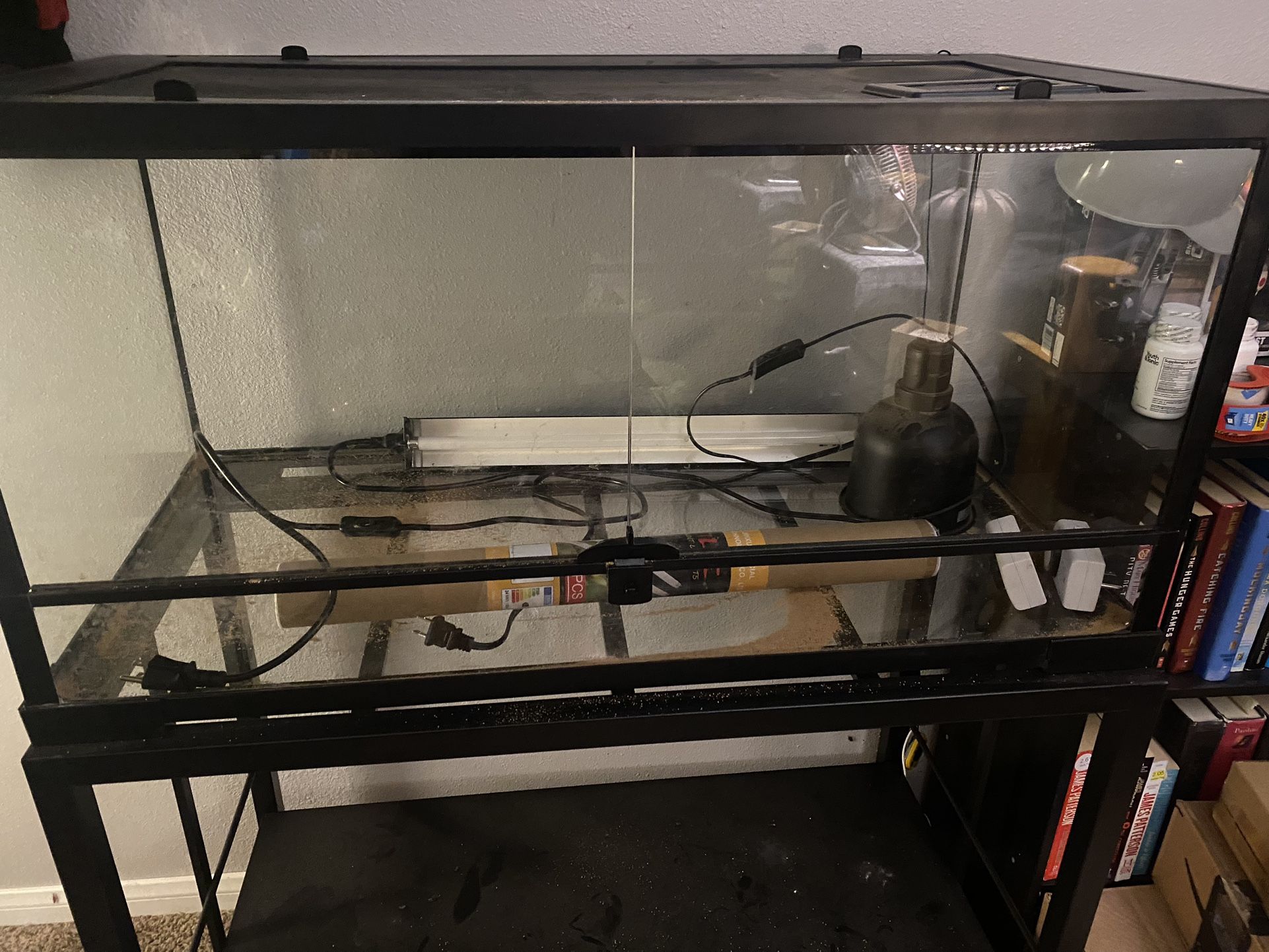 Reptile Tank And Stand