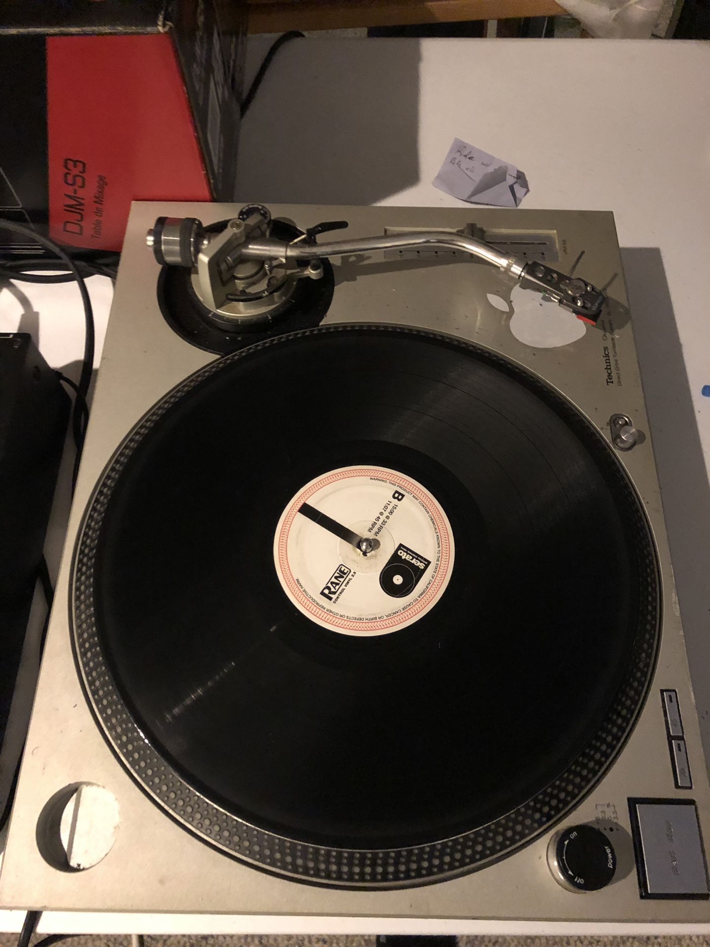 Technics 1200 turntable