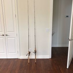 2-Falcon Spinning Rods W/ Reels