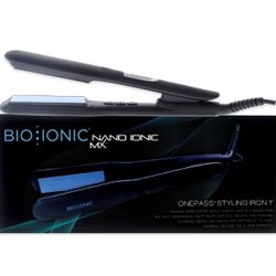Onepass Nanoionic MX Styling Iron - Black ST-OP-1.0-LM by Bio Ionic 1-Inch