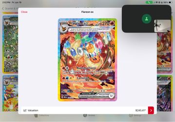 2025 shiny sir flareon ex