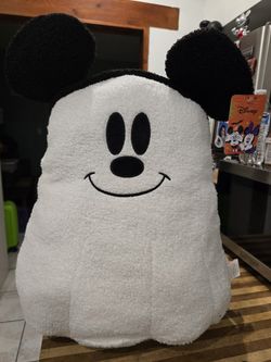 Mickey Mouse Halloween Ghost Pillow