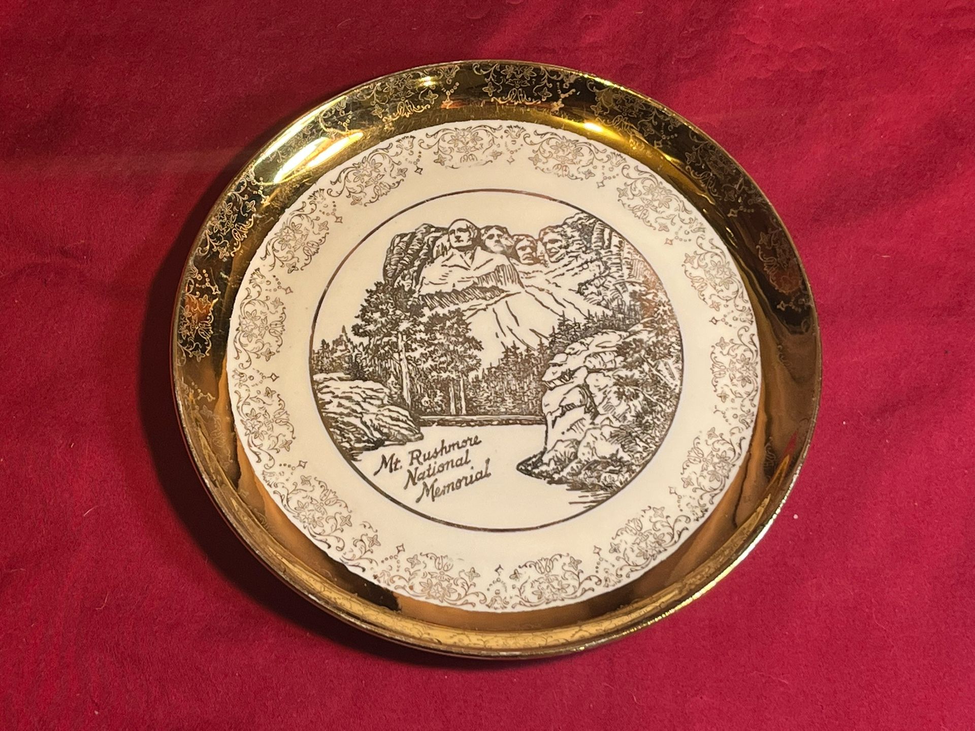 MCM Sabin Mt Rushmore Collector Plate