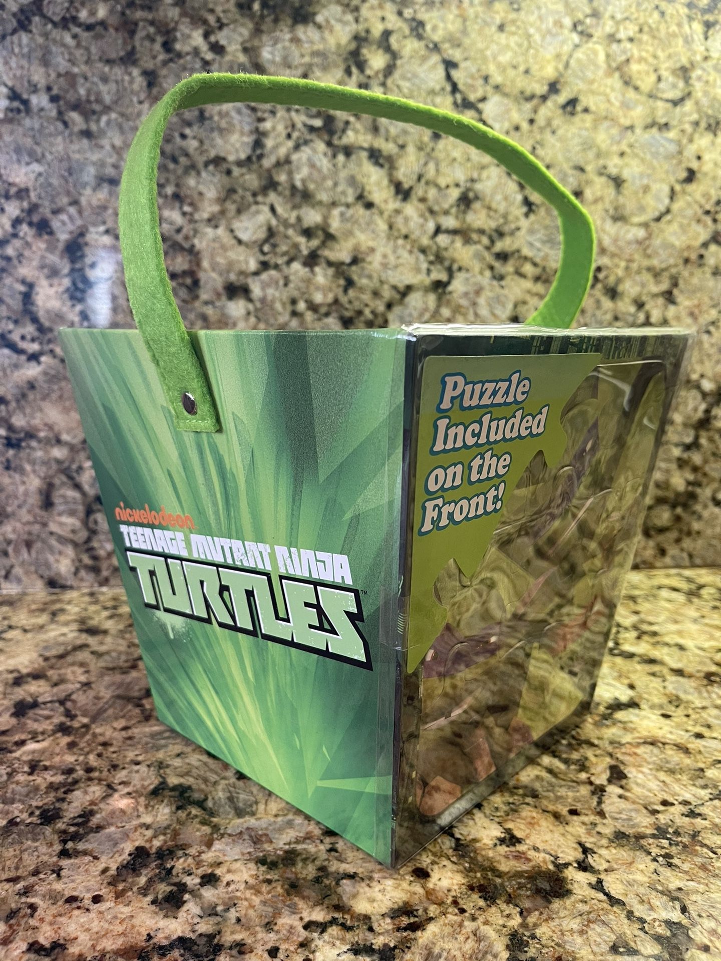 Teenage Mutant Ninja Turtle Puzzle Easter Basket
