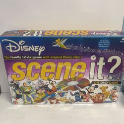 Disney Scene It DVD Trivia Board Game 2004 Pixar 1st Edition - BG168