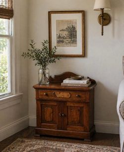 Vintage / Antique Solid Wood Cabinet