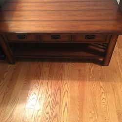 Coffee Table With Drawers