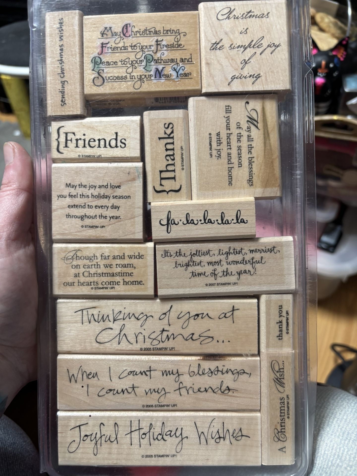 Stamping Up Holiday Stamps Add #3