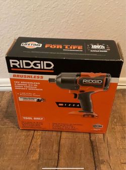 Ridgid 18V Brushless 4-mode 3/4” Impact Wrench