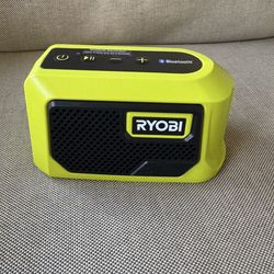 Ryobi Bluetooth speaker