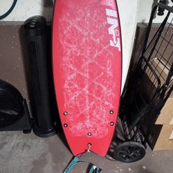 INT Foam Surfboard 4’ 10” fish