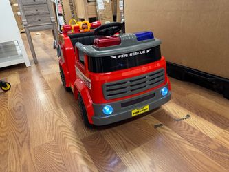 Electric Ride on fire truck