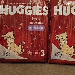 Huggies Diapers Little Movers Size 3