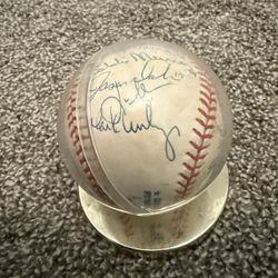 Anaheim Angels Signed Ball