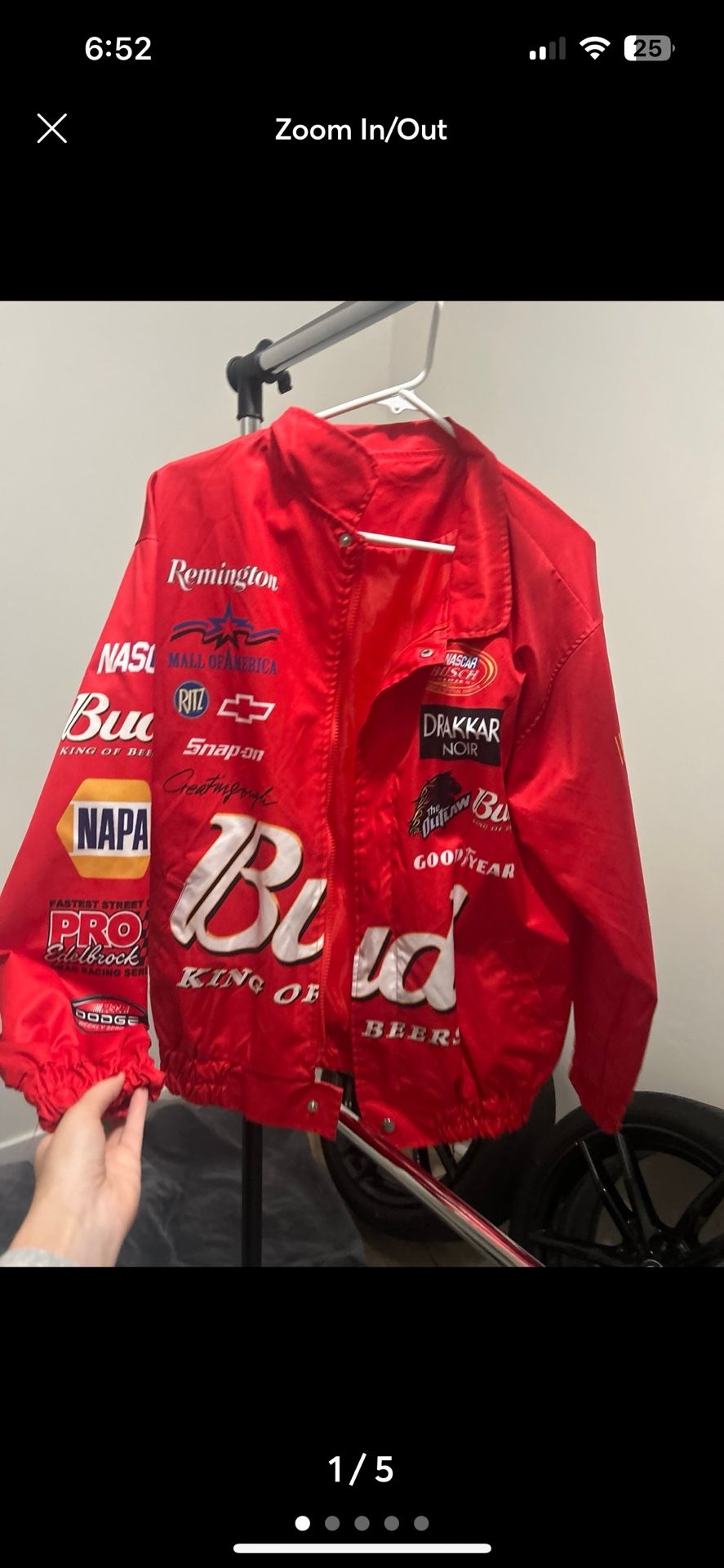 Red NASCAR Jacket