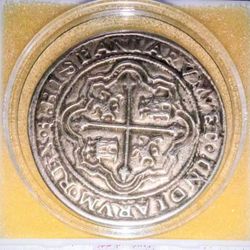 Spanish Silver 8 Reales Coin 