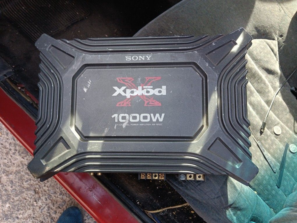 Sony Xplod 1000w Amp for Sale in Las Vegas, NV OfferUp