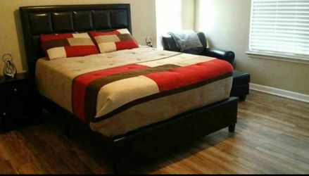 New | Queen Size | Bed Frame & Mattress Set | Financing Available | Delivery Available | $395