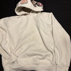 White Golf Hoodie