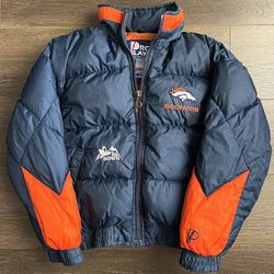 Vintage 90s Denver Broncos Pro Player Puffer Jacket (Youth)