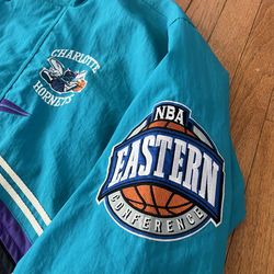 Vintage charlotte hornets jacket