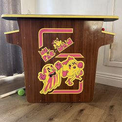 Ms Pac-Man Table Console Video Game Arcade