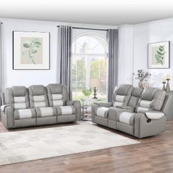 2 PC SOFA AND LOVESEAT NEW IN BOX