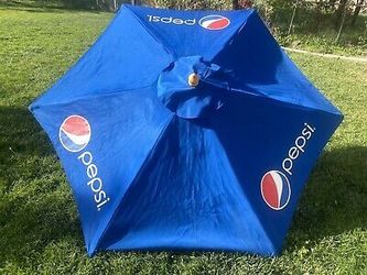 barbie patio umbrella pepsi PEPSI COLA PATIO UMBRELLA for Sale in Bakersfield, CA
