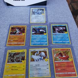 As You See All Holo Cards With Celebration stamp Or Stamp Trick or Trade Great Pokémon Cards $600! Or Trade PS5 or switch 2