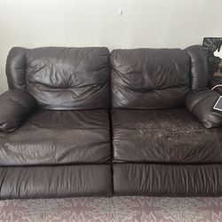 Comfy Recliner Couch / love Seat - Moving Sale